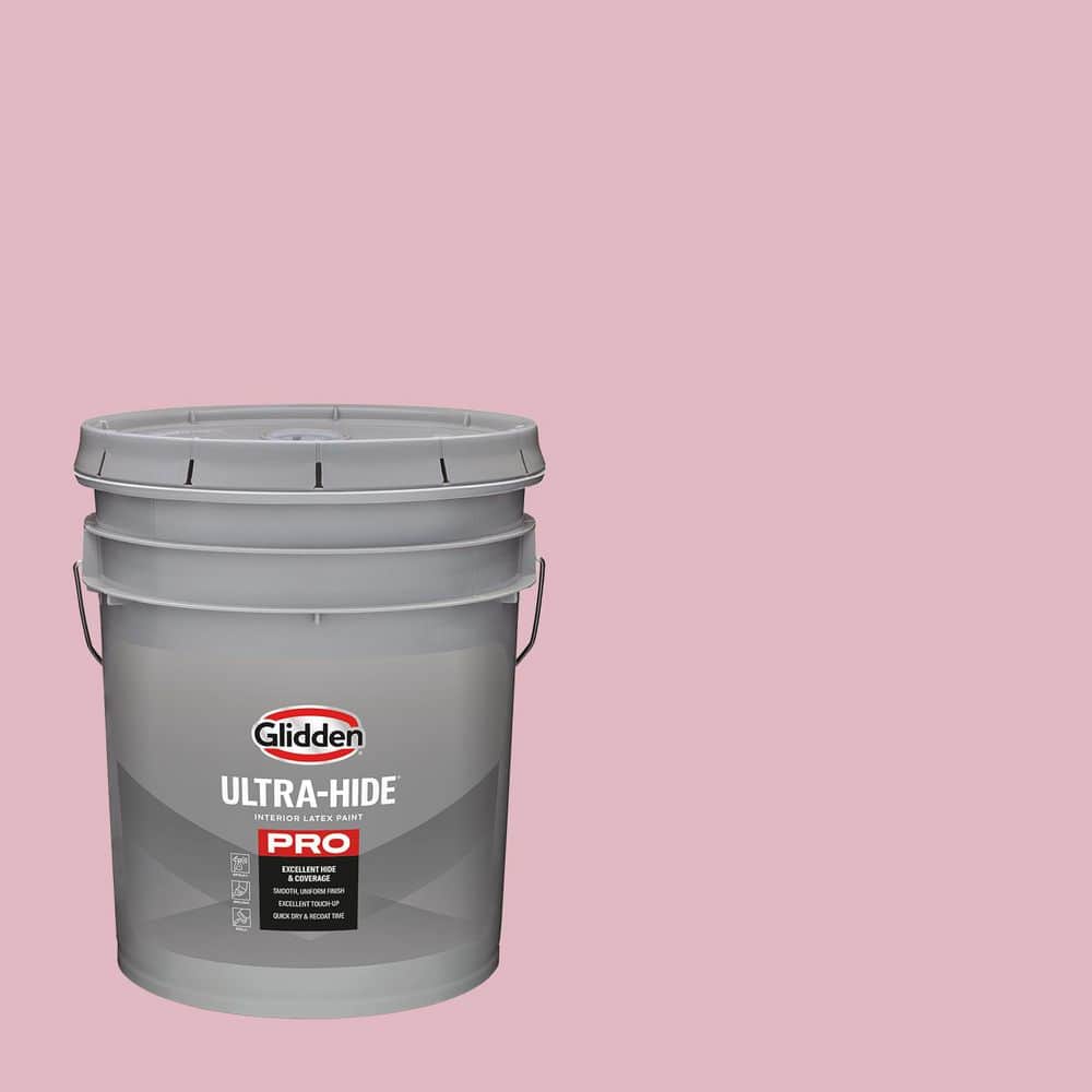 Glidden Ultra-Hide 5 gal. PPG1050-3 Love in a Mist Ultra Flat Interior Paint