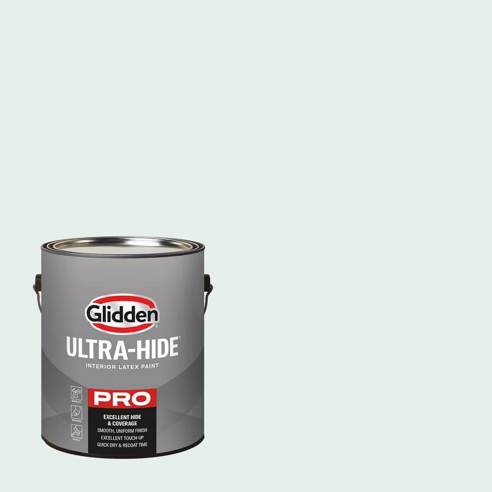 Glidden Ultra-Hide 1 gal. PPG1137-2 Northern Lights Ultra Flat Interior Paint