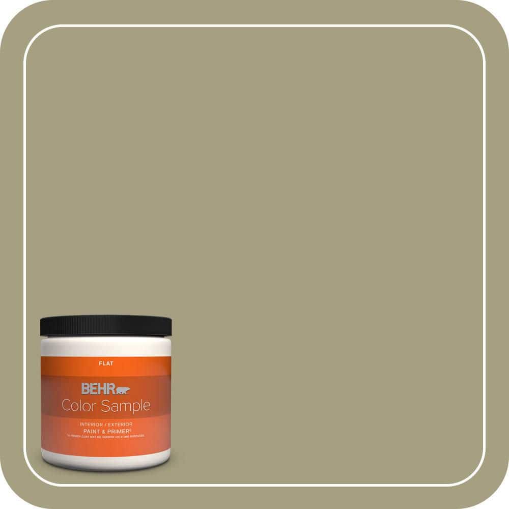 BEHR PREMIUM PLUS #PPU9-22 Cricket Enamel Low Odor & Primer (1)