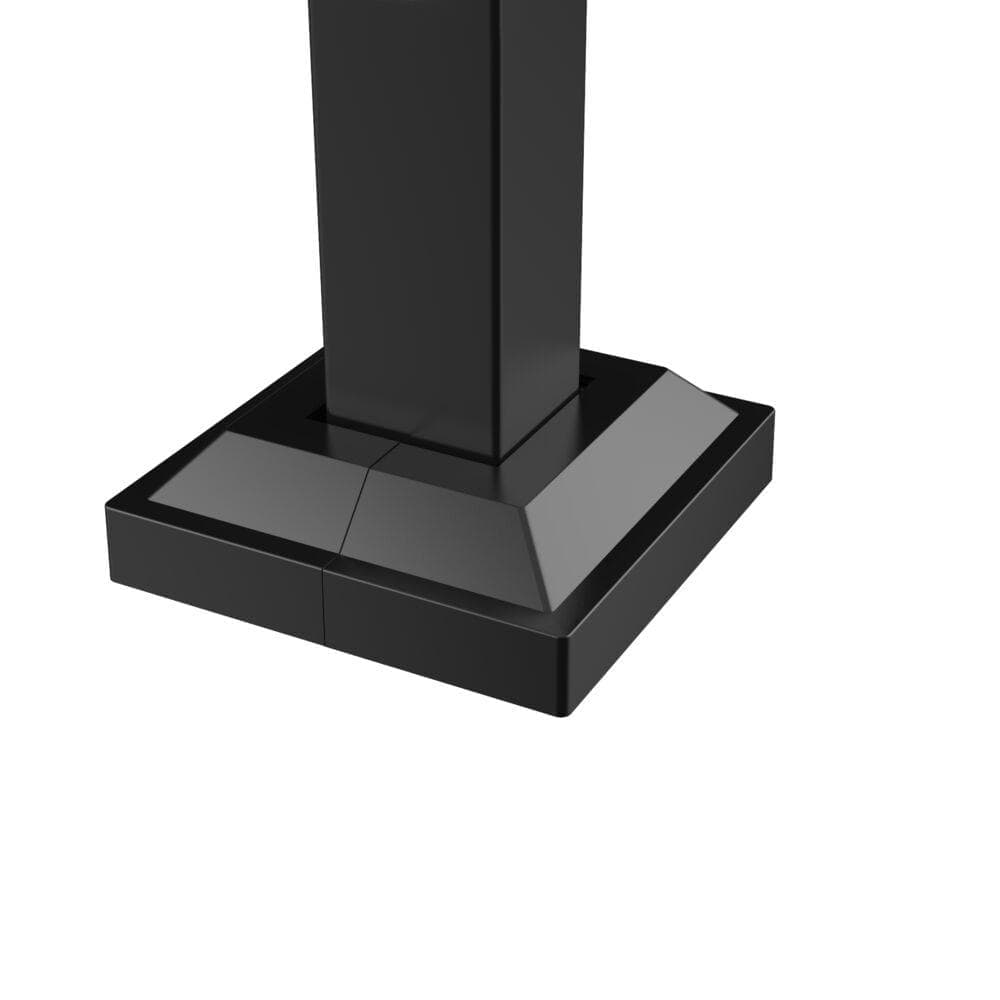 Barrette Outdoor Living 2-1/2 in. Black Surface Mount (3)