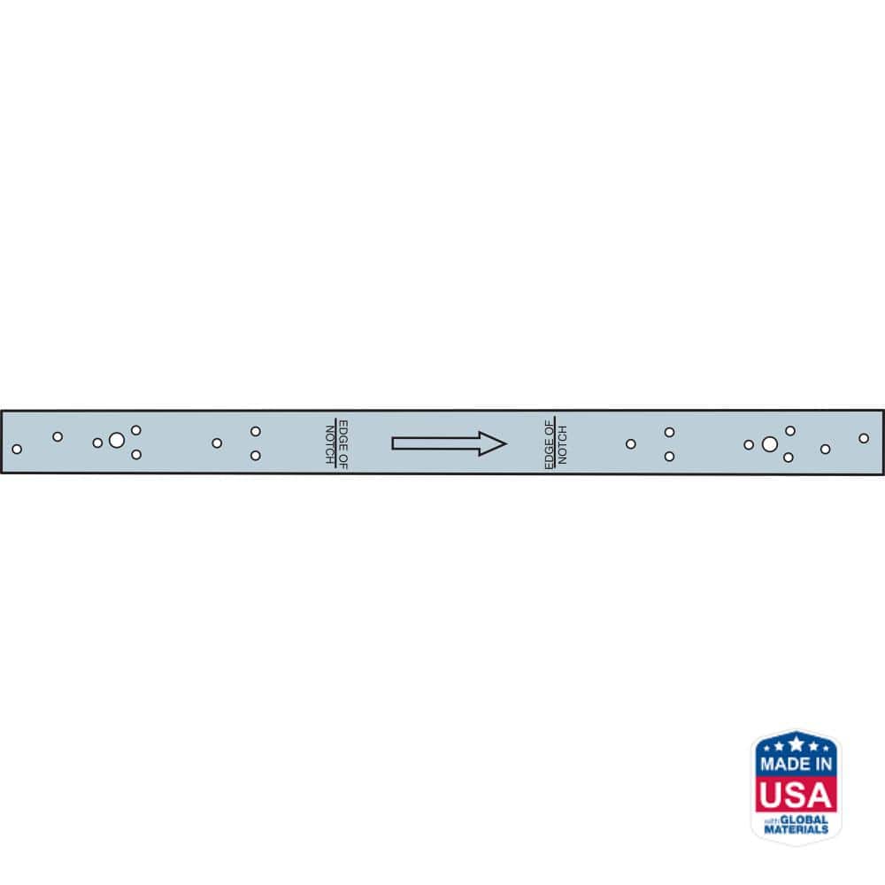 Simpson Strong-Tie RPS 22-5/16 in. 16-Gauge Galvanized Retrofit Strap Tie (1)