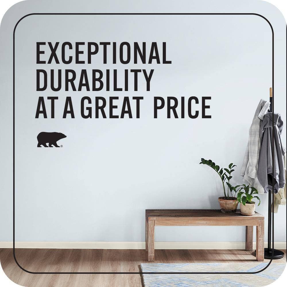 BEHR PREMIUM PLUS #580C-1 Diamond Light Flat EcoMix Plant-Based & Primer (4)