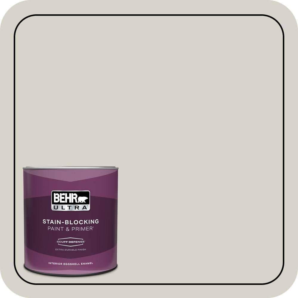 BEHR ULTRA 1 qt. #PPU25-10 Soft Secret Extra Durable Eggshell Enamel Interior Paint & Primer