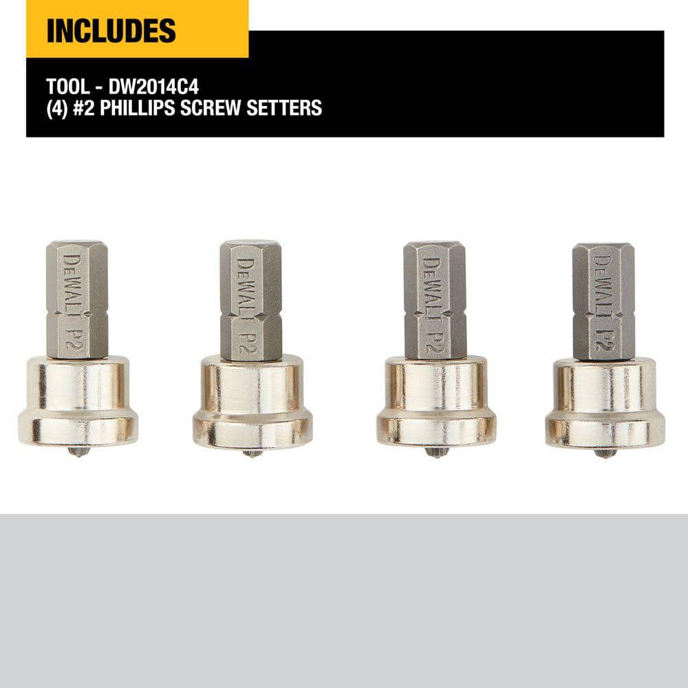DEWALT Drywall Screw Setter (4-Pack) (2)