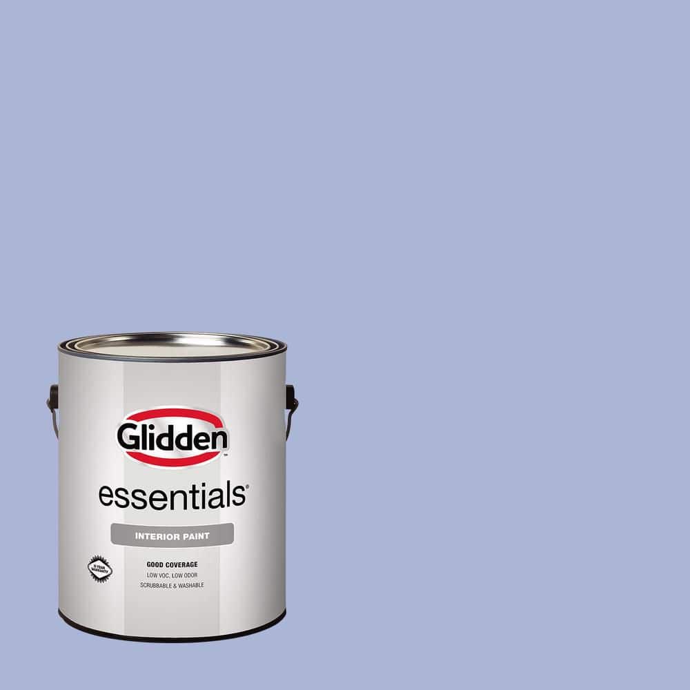 Glidden Essentials 1 gal. PPG1245-4 Lilac Sachet Flat Interior Paint