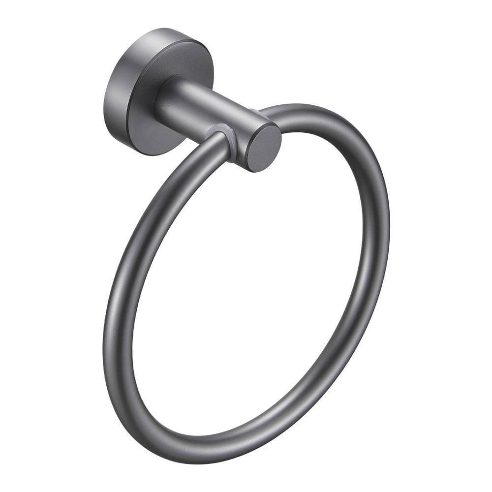JimsMaison Wall Mounted Towel Ring in Gray (3)