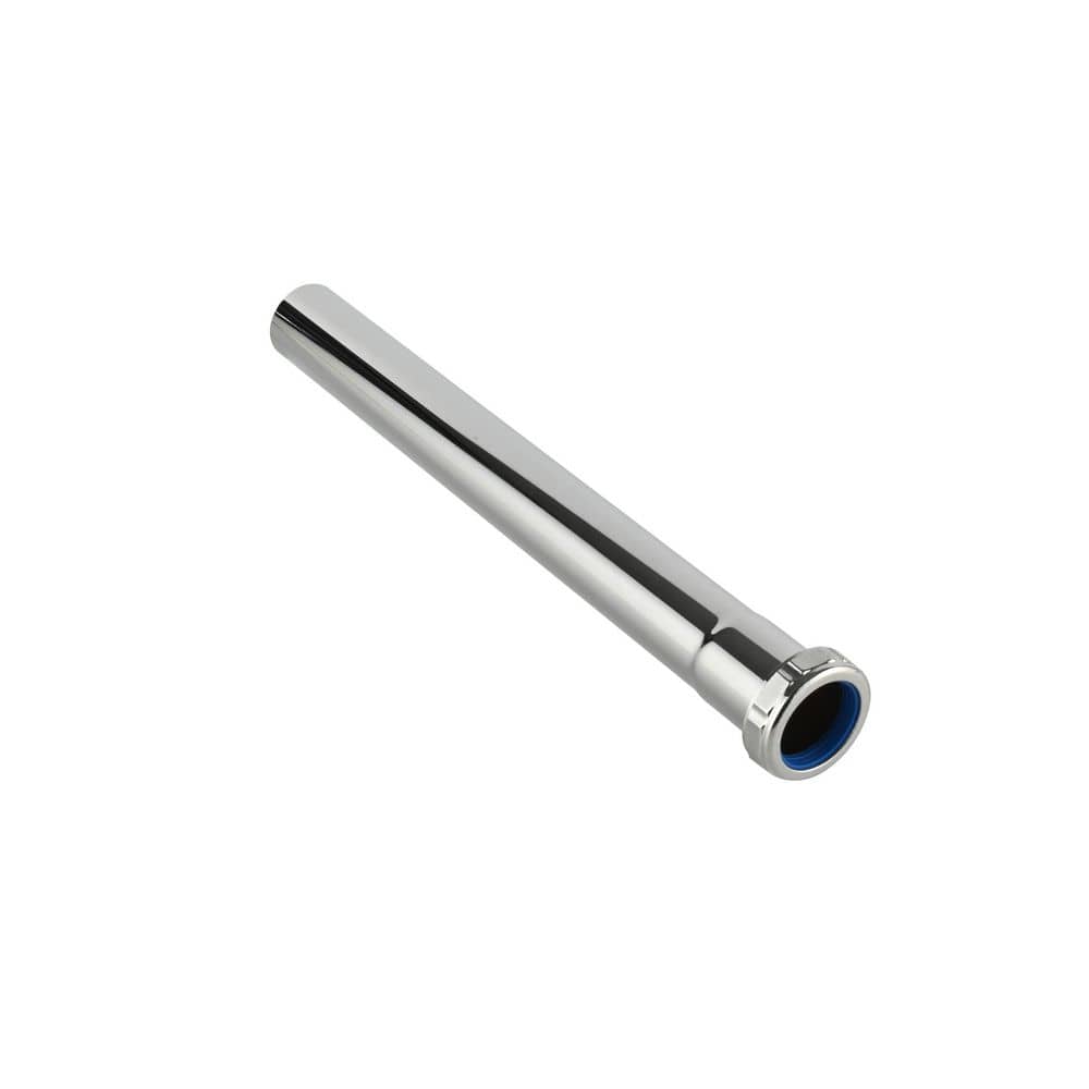 Everbilt 1-1/4in. x 12in. Chrome-Plated Brass Slip-Joint Sink Drain Extension Tube (3)