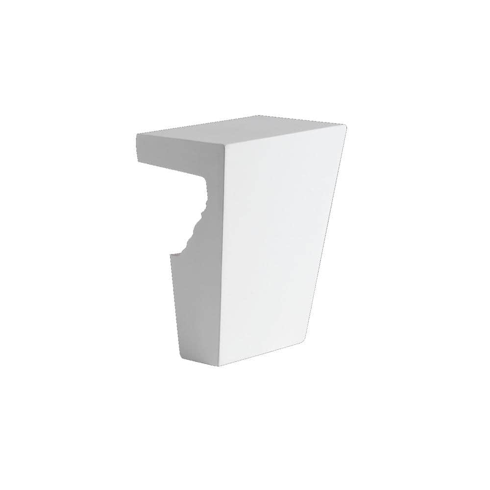 Fypon 8 in. x 11 in. Polyurethane Keystone Fits 9 in. and 10 in. Window and Door Crossheads