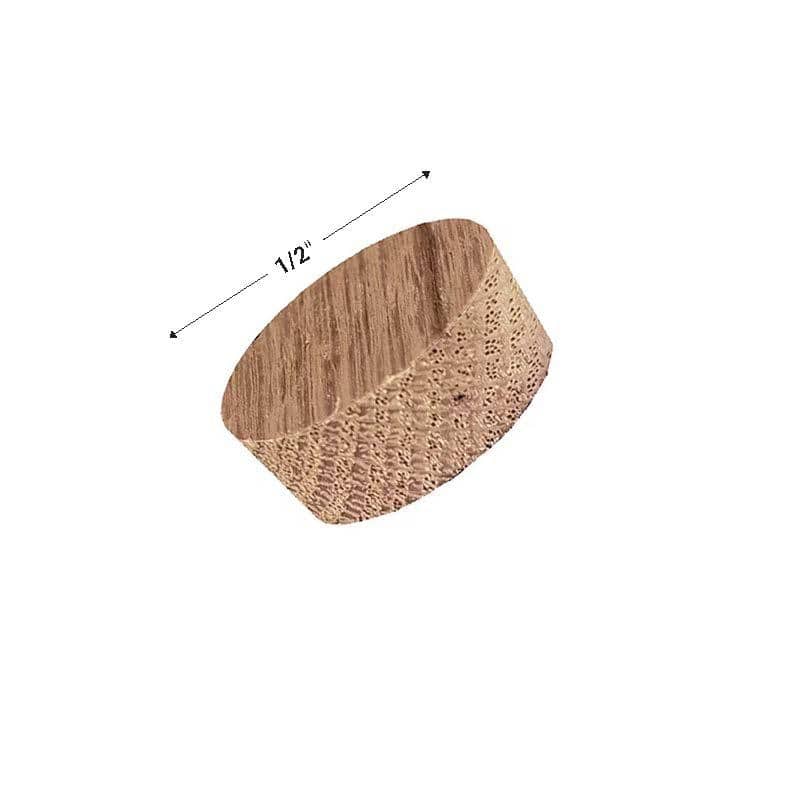 EVERMARK Stair Parts 1/2 in. Dia Unfinished Red Oak Plugs (4-Pack) (2)