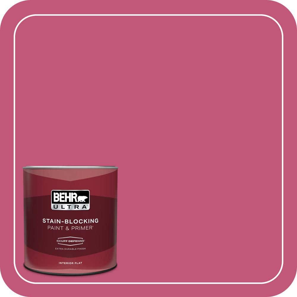 BEHR ULTRA 1 qt. #T16-02 Pagoda Extra Durable Flat Interior Paint & Primer