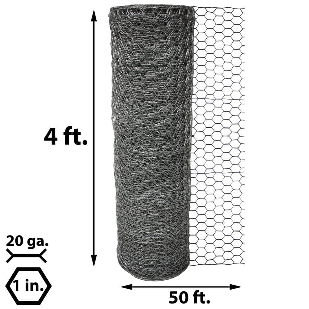 Acorn Hardware 1 in. x 4 ft. x 50 ft. Poultry Netting (3)