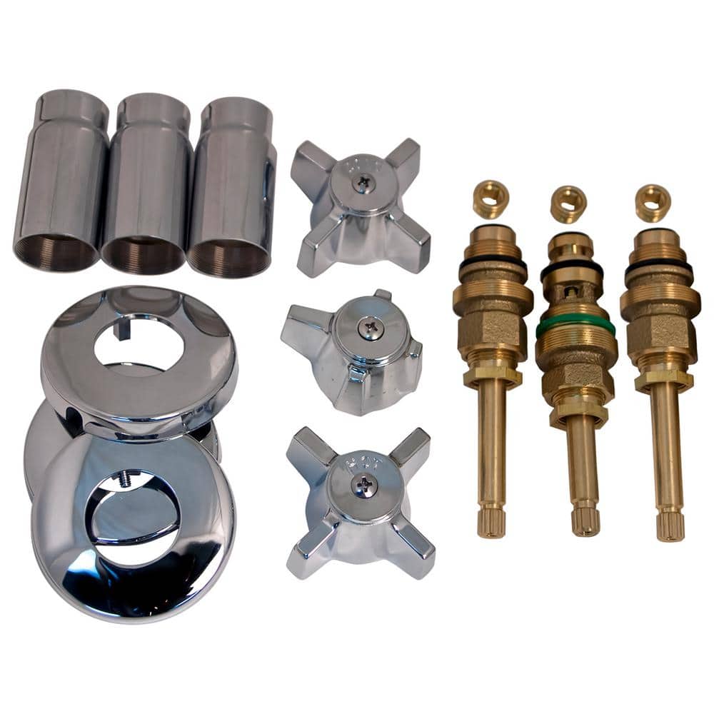 Lincoln Products Tub and Shower Rebuild Kit for Sterling Rockwell 3-Handle Faucets