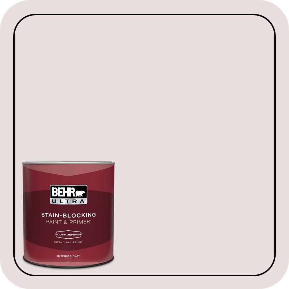 BEHR ULTRA 1 qt. #N120-1 Parasol Extra Durable Flat Interior Paint & Primer (1)