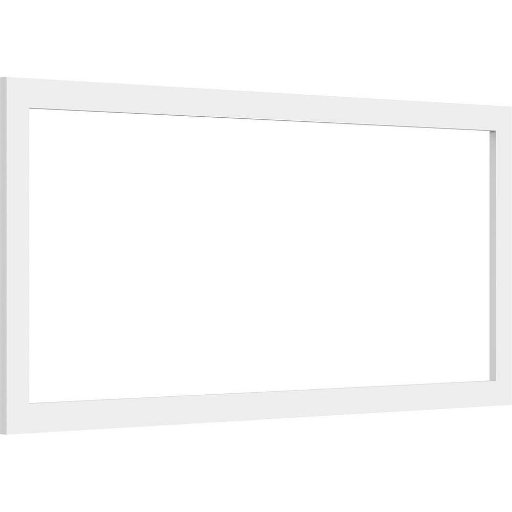Ekena Millwork 40"W x 18"H x 3/8"P Prescott Decorative Wall Panel (Two-Piece) (2)