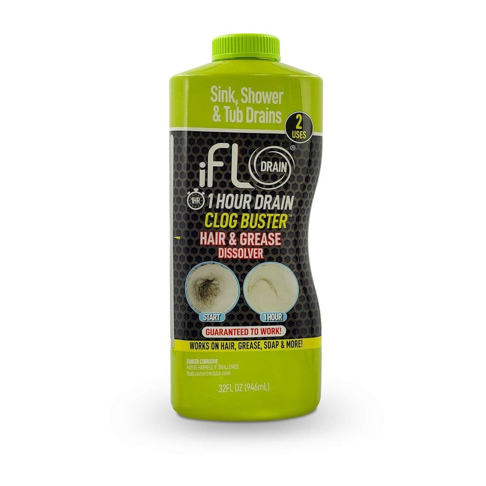 iFLO 32 oz. 1 Hour Drain Clog Buster