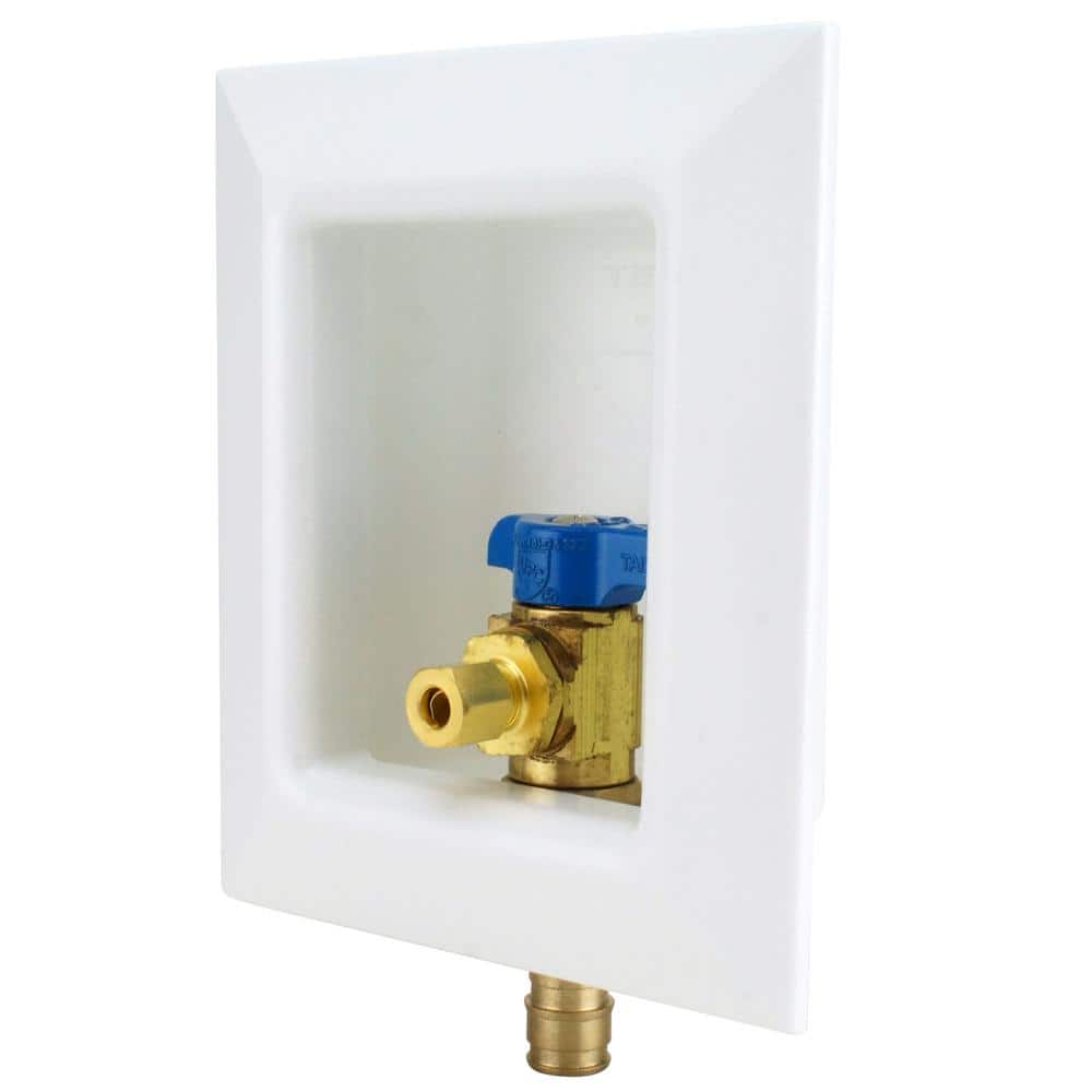 Apollo 1/2 in. Brass PEX-A Barb Icemaker Outlet Box (3)