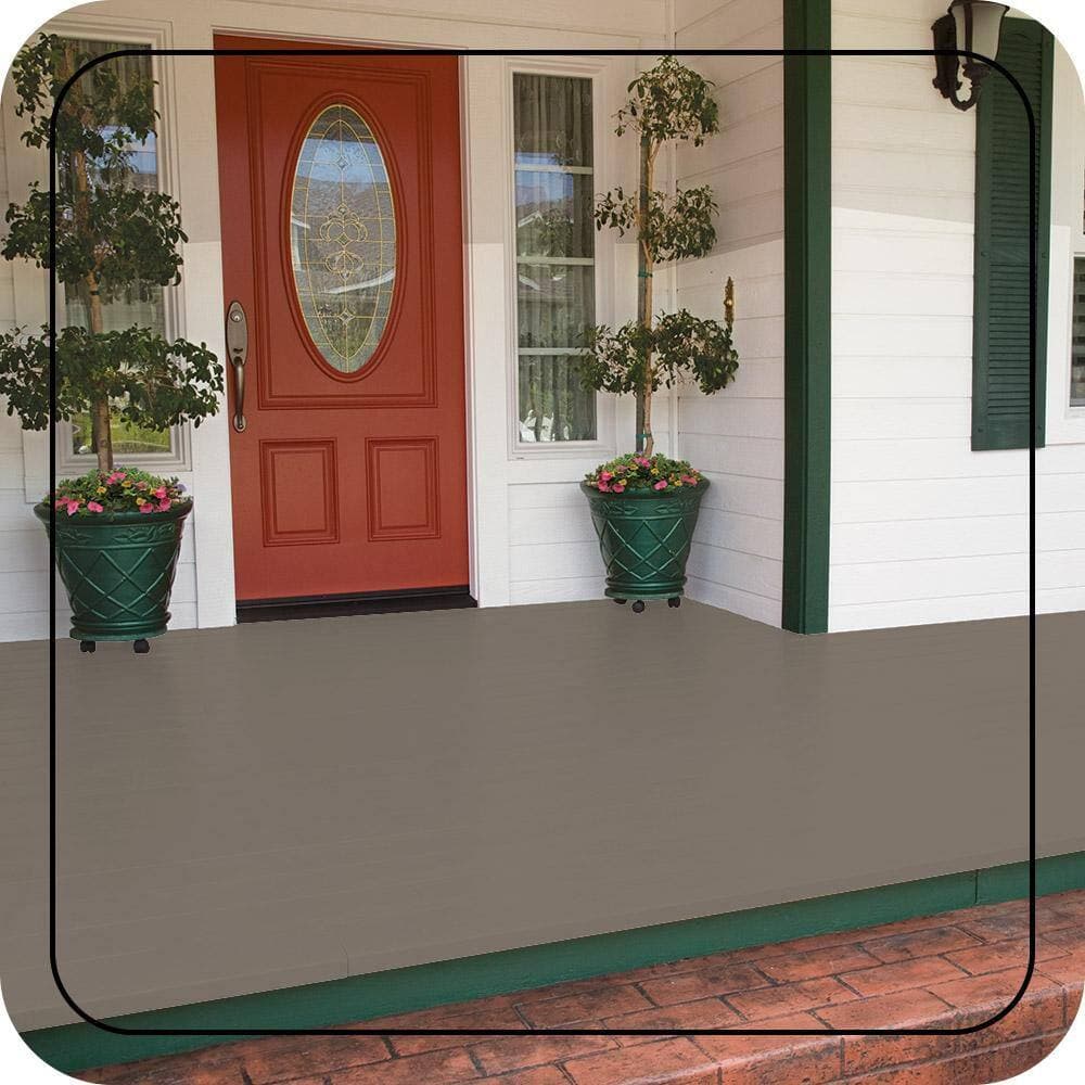 BEHR PREMIUM 1 gal. #MQ2-57 Art District Low-Lustre Enamel Interior/Exterior Porch and Patio Floor Paint (3)