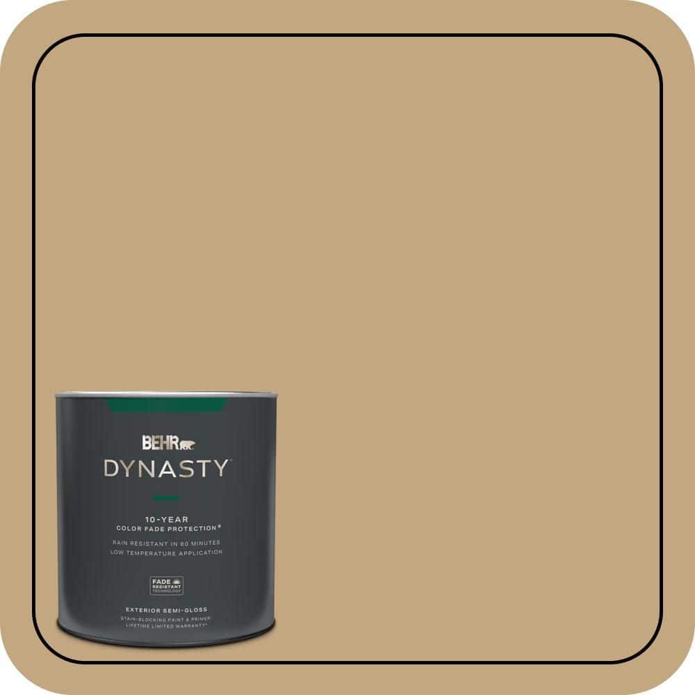 BEHR DYNASTY 1 qt. #N290-5 Pocket Watch Semi-Gloss Enamel Exterior Stain-Blocking Paint & Primer