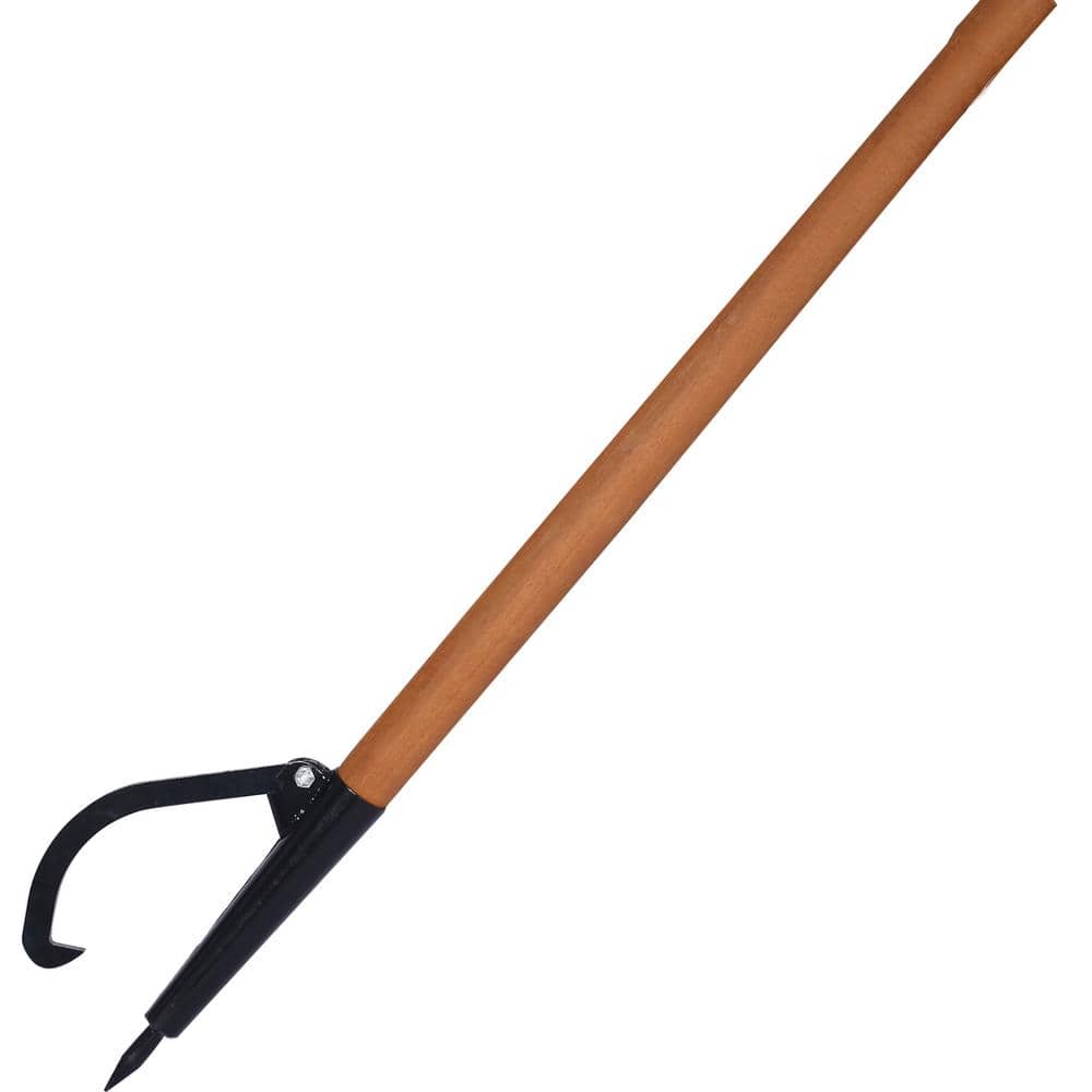 Tidoin 49 in. Log Peavy Cant Hook Peavey Point Logging Tool Log Roller Tool (3)