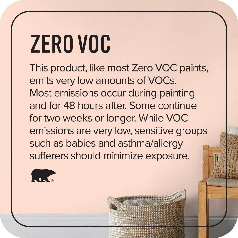 BEHR PREMIUM PLUS #220C-2 Peachtree Enamel Low Odor & Primer (4)