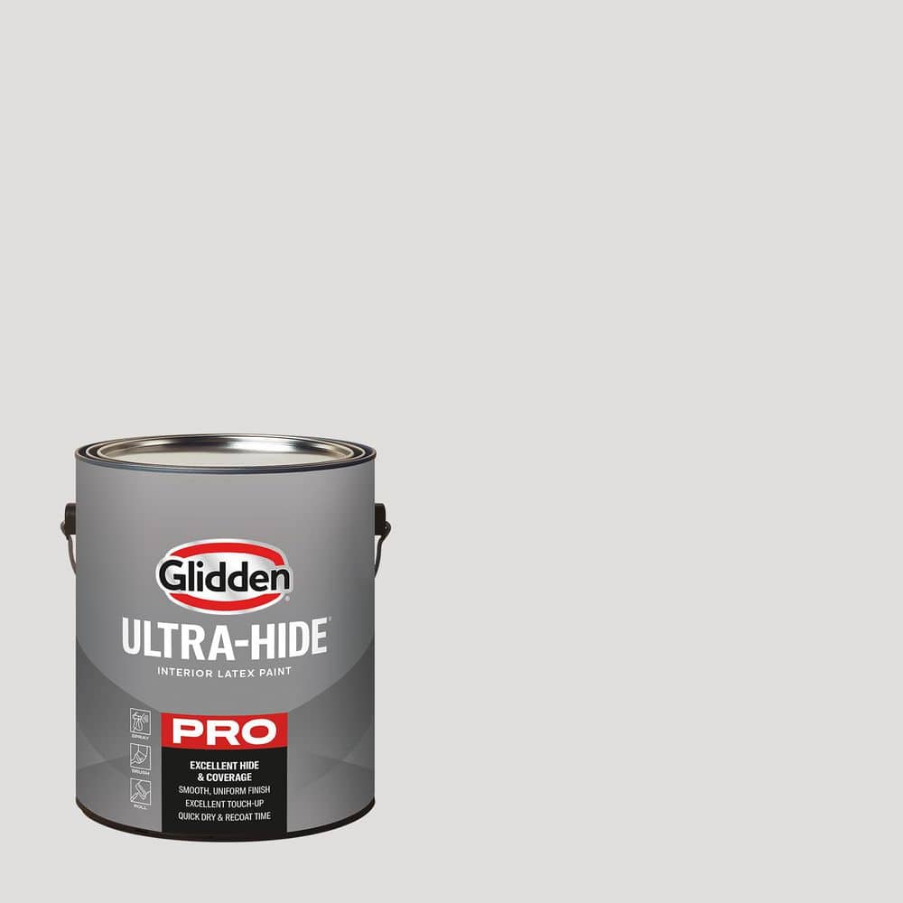 GLIDDEN ULTRA-HIDE 1 gal. PPG0995-1 Shaded Whisper Eggshell Interior Paint (1)