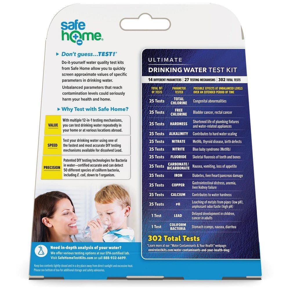 Safe Home Do-It-yourself Ultimate Water Test Kit (2)