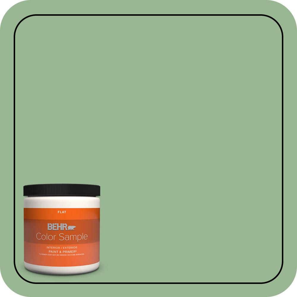 BEHR PREMIUM PLUS #M400-4 Brookview Enamel & Primer Color Sample (1)