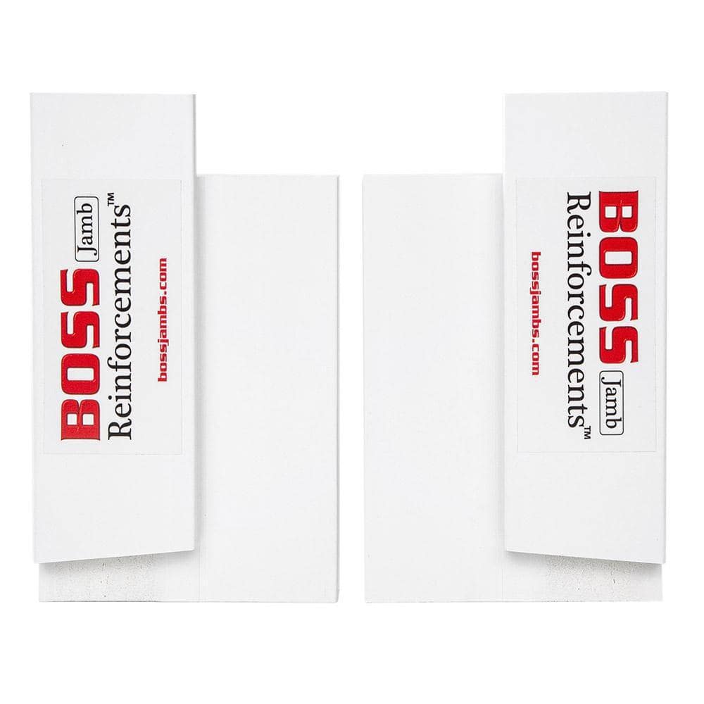 CRESCENT DOOR WORKS BOSS-Rx 1-1/4 in. x 4-9/16 in. x 8 in. PVC Jamb Moulding Door Frame Rot Repair Kit (2)