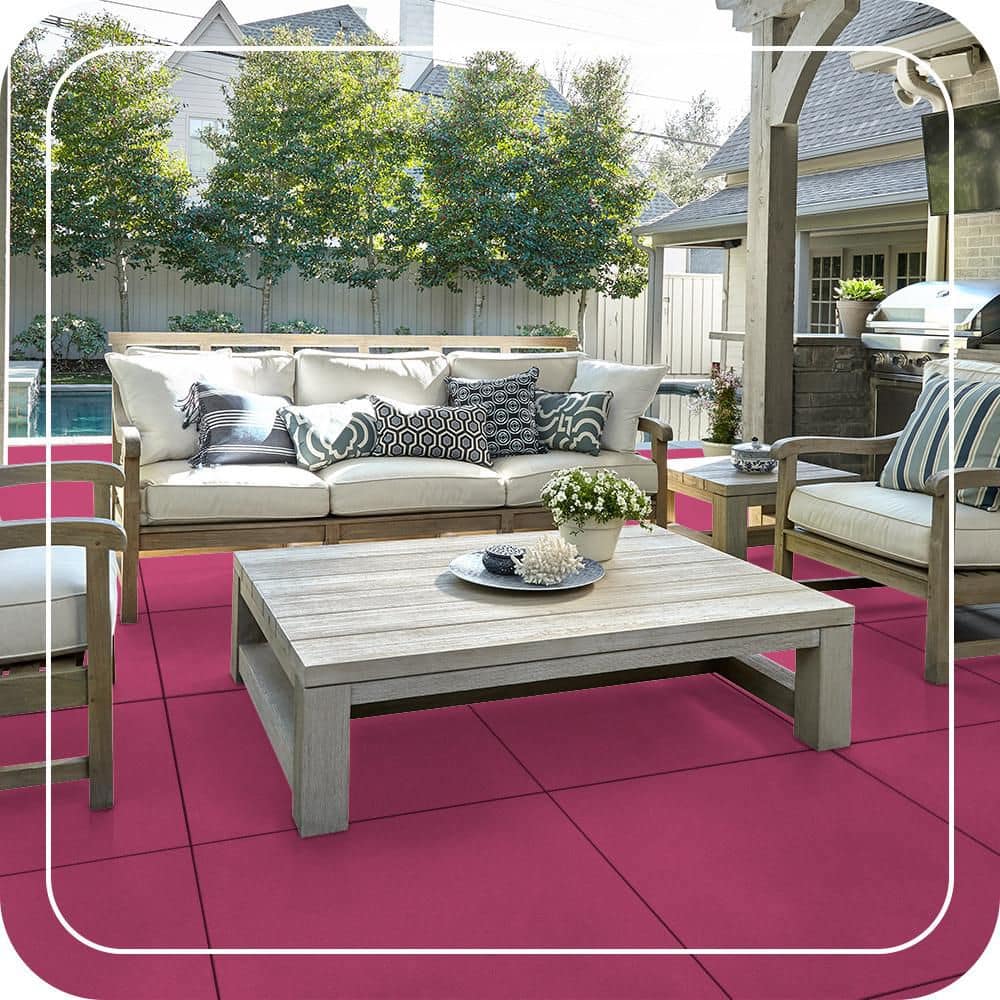 BEHR PREMIUM #100B-7 Textured Low-Lustre Enamel Interior/Exterior Porch and Patio Anti-Slip Floor Paint (3)