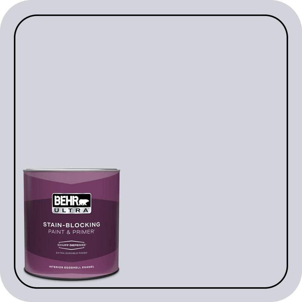 BEHR ULTRA 1 qt. #S550-1 Blueberry Whip Extra Durable Eggshell Enamel Interior Paint & Primer