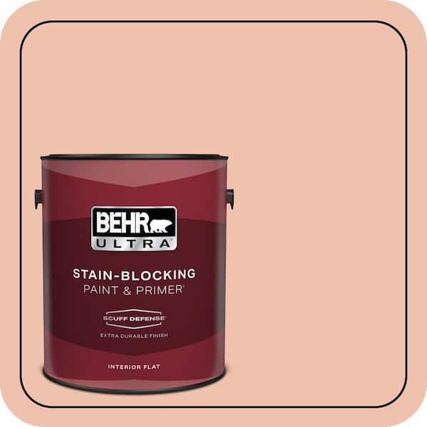 BEHR PREMIUM PLUS #M180-3 Flamingo Feather Enamel Low Odor & Primer (2)