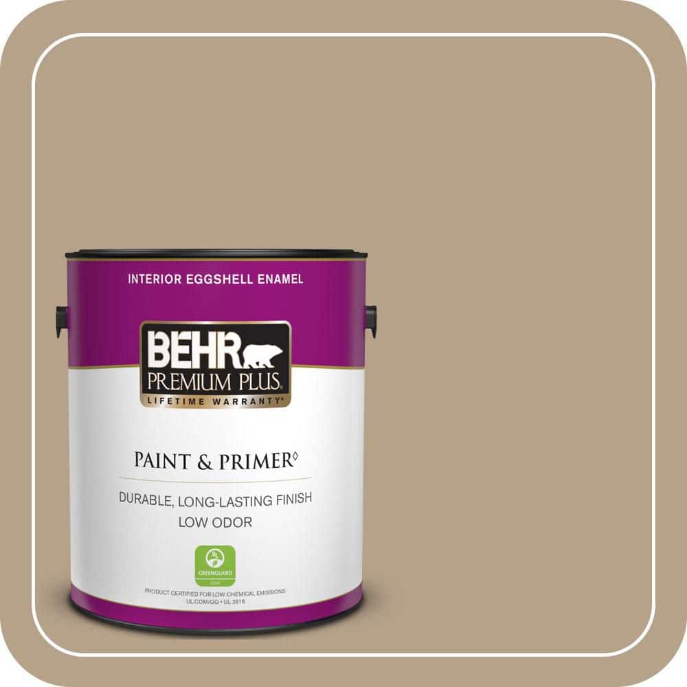 BEHR PREMIUM PLUS 1 gal. #PPU7-06 Chateau Eggshell Enamel Low Odor Interior Paint & Primer