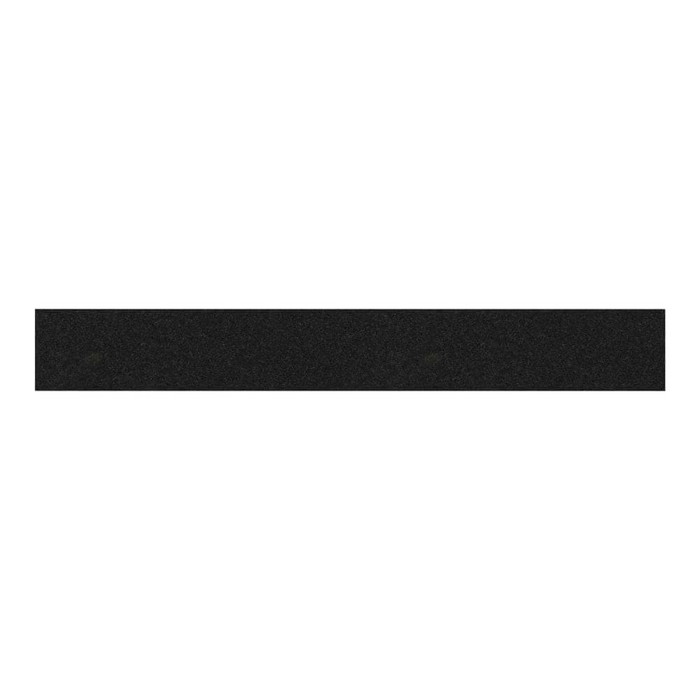 MSI Premium Black Double Beveled 4 in. x 36 in. Polished Granite Threshold Floor Tile Trim (3 ln. ft./Each) (2)