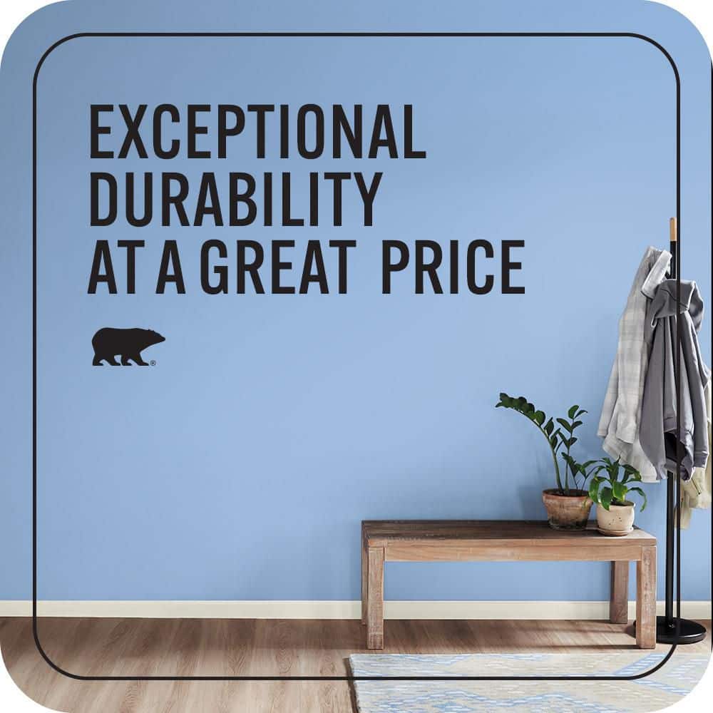 BEHR PREMIUM PLUS #580B-5 Cornflower Blue Enamel EcoMix Plant-Based & Primer (4)