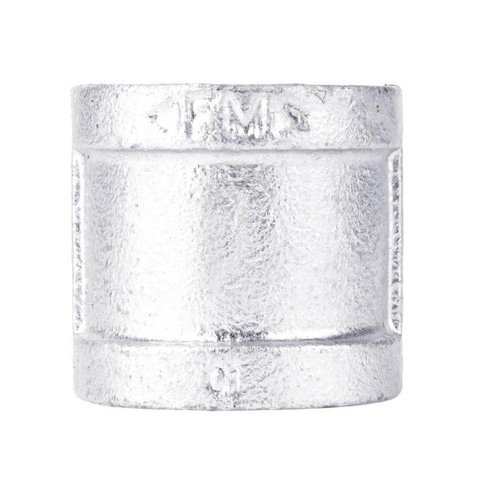PIPE DECOR 1 in. Galvanized Iron Coupling (2)