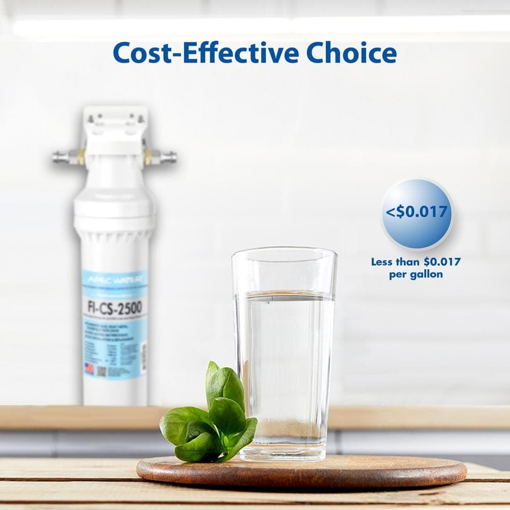 APEC Water Systems CS-Series Easy Install High Capacity Under-Counter Water Filtration System (2)