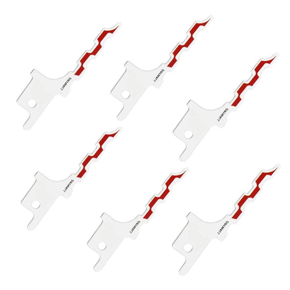 Unbranded 6-Piece 48-00-1640 Drywall Reciprocating Saw Blade with Blunt Point for Precision Cutting and Universal Compatibility (1)