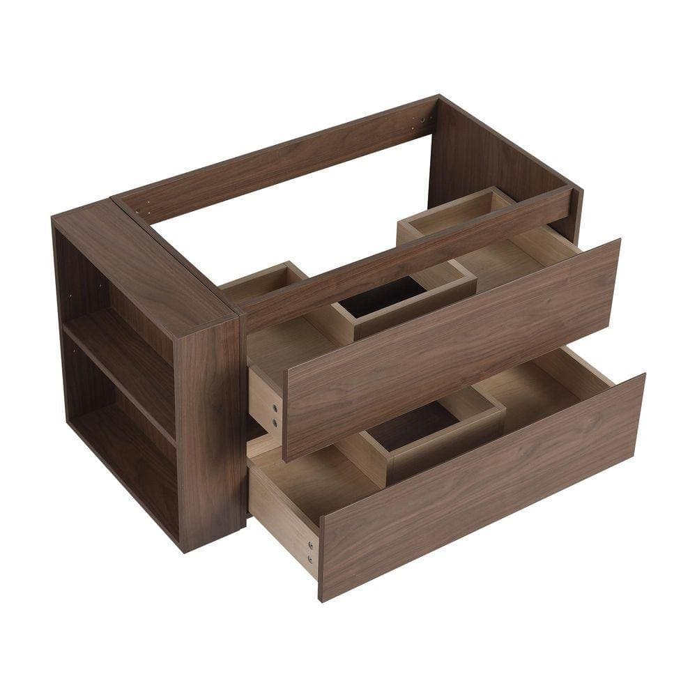 Timussi 2 in. Bath Vanity Cabinet Without Top Unassembled (2)
