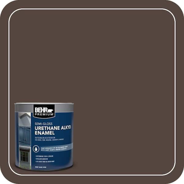 BEHR PREMIUM 1 qt. Home Decorators Collection #HDC-MD-13 Rave Raisin Semi-Gloss Enamel Urethane Alkyd Interior/Exterior Paint (2)