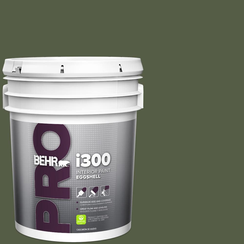BEHR PRO 5 gal. #MQ6-54 River Forest Eggshell Interior Paint (1)