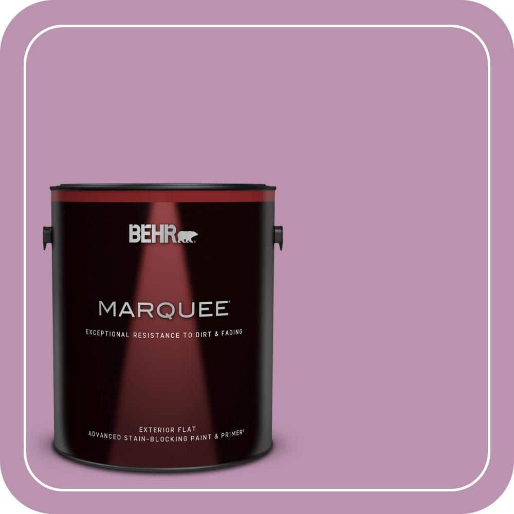 BEHR PREMIUM PLUS 1 gal. Home Decorators Collection #HDC-MD-10 Blooming Lilac Semi-Gloss Enamel Low Odor Interior Paint & Primer (1)