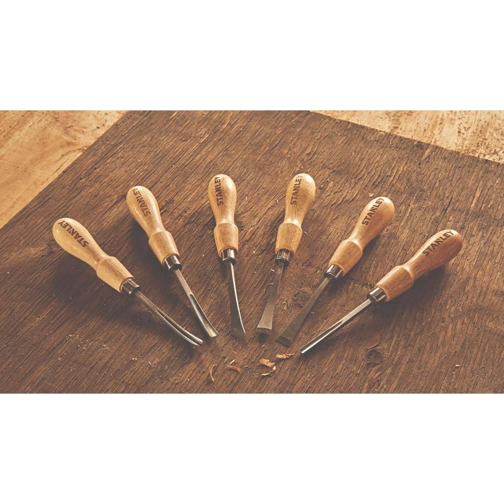 Stanley Wood Carving Set (6-Piece) (2)