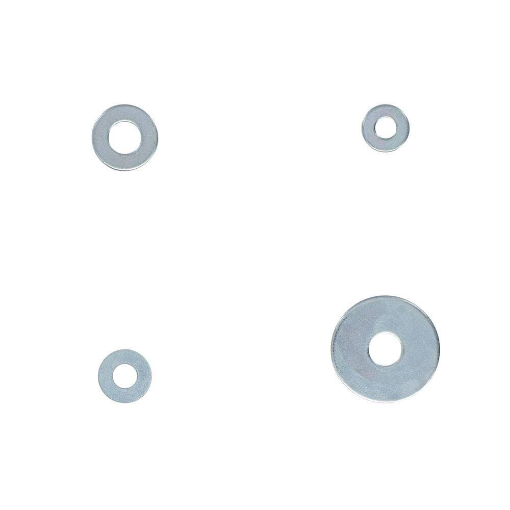 Hillman Zinc Flat and Fender Washer Assorted Kit (60-Pack) (3)