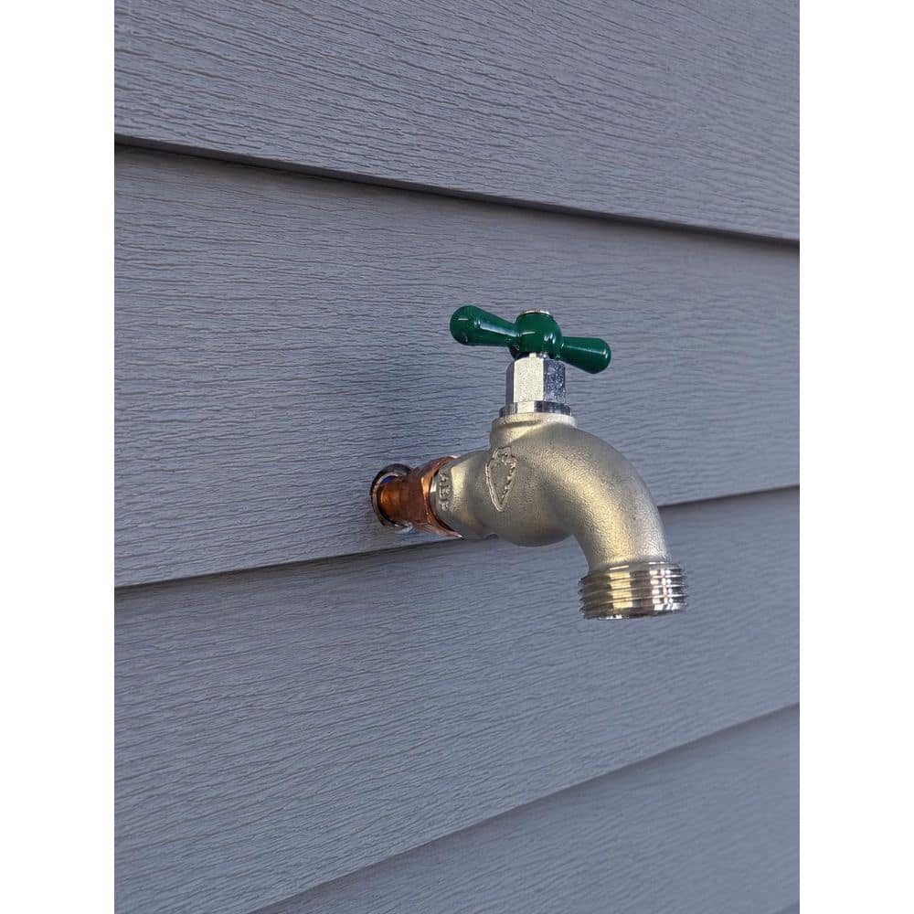 Arrowhead Brass 3/4 in. MIP x 3/4 in. MHT Marine-Grade Stainless Steel Hose Bib (3)