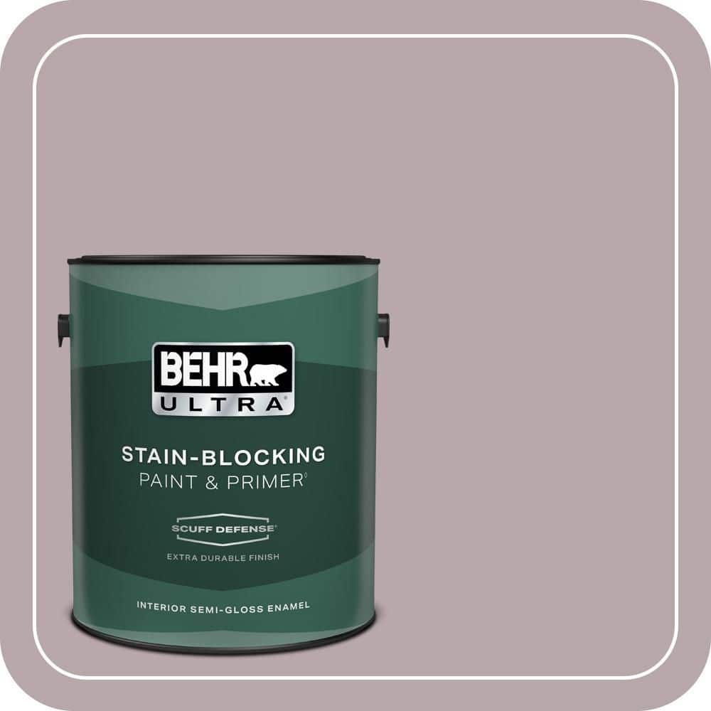BEHR ULTRA 1 gal. #MQ1-36 Object of Desire Extra Durable Semi-Gloss Enamel Interior Paint & Primer