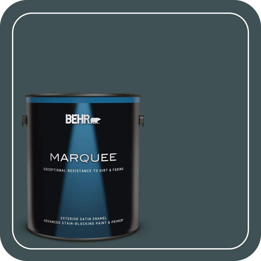 BEHR MARQUEE 1 gal. #S440-7 Thermal Satin Enamel Exterior Paint & Primer