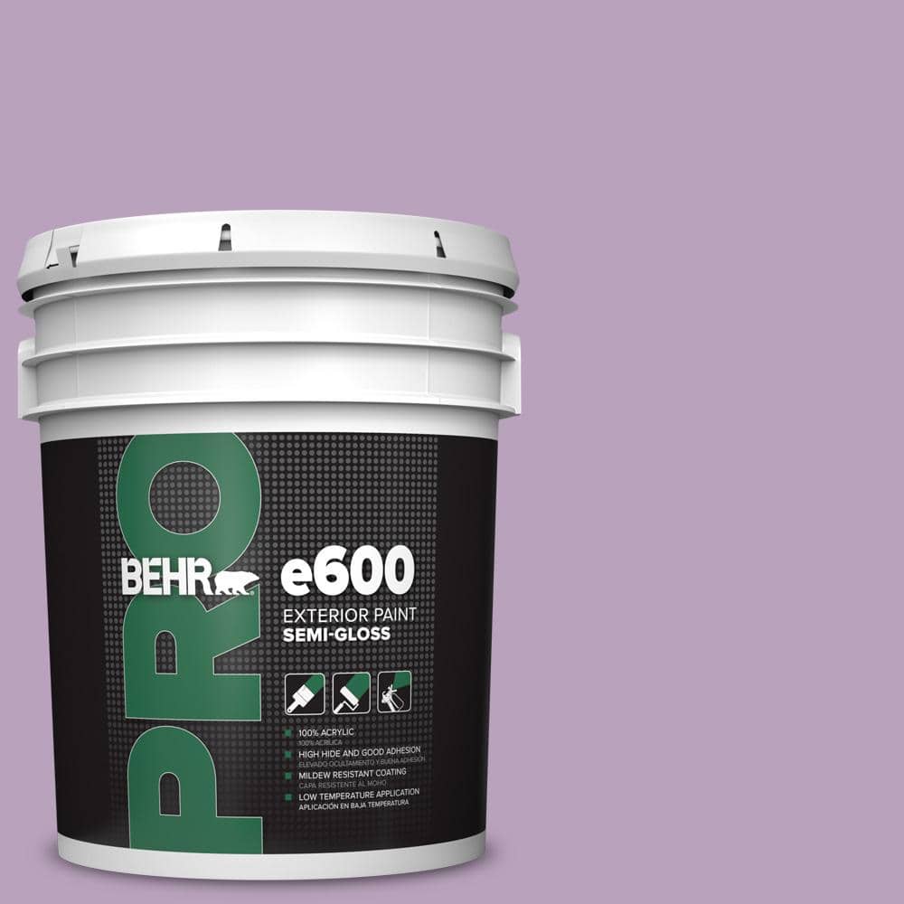 BEHR PRO 5 gal. #M100-3 Svelte Semi-Gloss Exterior Paint