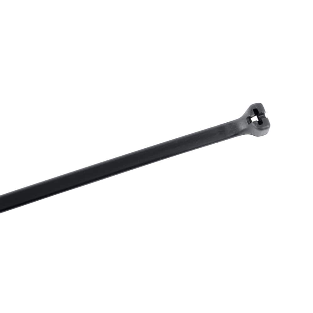 Gardner Bender 11 in. Cable Tie with Metal Pawl Black 50 lb. 10-Pack (Case of 10) (3)
