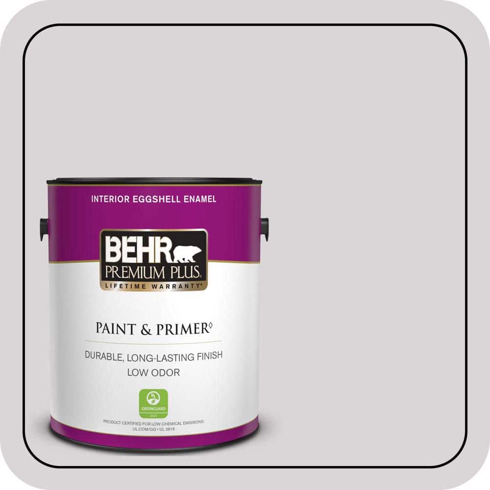 BEHR PREMIUM PLUS 1 gal. #MQ3-29 So Shy Eggshell Enamel Low Odor Interior Paint & Primer