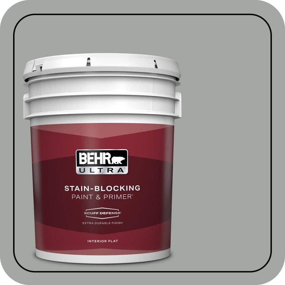 BEHR ULTRA 5 gal. #PPU25-16 Chain Reaction Extra Durable Flat Interior Paint & Primer